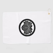 SERVIETTE DE GOLF 丸に鬼蔦 (Horizontal)