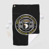 Serviette De Golf 101e division aéroportée (En situation)