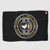 Serviette De Golf 101e division aéroportée (Horizontal)