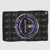 Serviette De Golf 101e division aéroportée 1re brigade "Bastogne" (Horizontal)