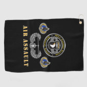 Serviette De Golf 101st Airborne Division Air Assault (Horizontal)