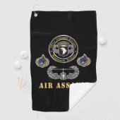 Serviette De Golf 101st Airborne Division Air Assault (En situation)