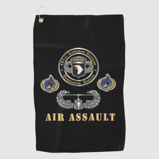Serviette De Golf 101st Airborne Division Air Assault (Devant)
