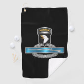 Serviette De Golf 101st Airborne Division CIB (En situation)