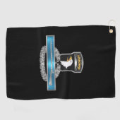 Serviette De Golf 101st Airborne Division CIB (Horizontal)