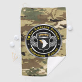 Serviette De Golf 101st Division aéroportée (En situation)