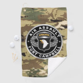 Serviette De Golf 101st Division aéroportée (En situation)