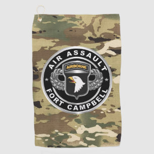 Serviette De Golf 101st  Division aéroportée 