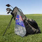 Serviette De Golf 10e division de montagne (Vert)