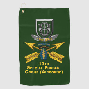 Serviette De Golf 10e Groupe des forces spéciales