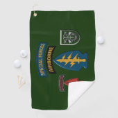 Serviette De Golf 10e Patch & Insignia (En situation)