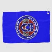 Serviette De Golf 11e division aéroportée (Horizontal)