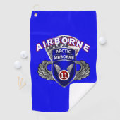 Serviette De Golf 11e division aéroportée  (En situation)