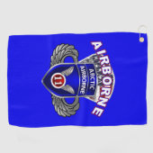 Serviette De Golf 11e division aéroportée  (Horizontal)