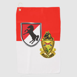 Serviette De Golf 11e régiment de cavalerie blindée ACR