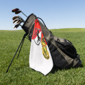 Serviette De Golf 11e régiment de cavalerie blindée ACR (Vert)
