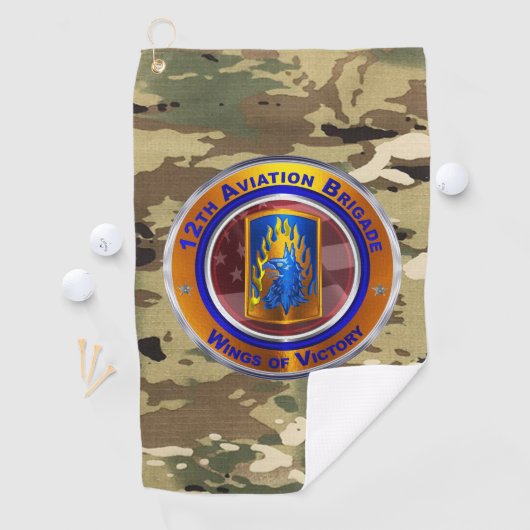 Serviette De Golf 12e brigade d'aviation (En situation)