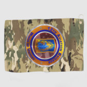 Serviette De Golf 12e brigade d'aviation (Horizontal)