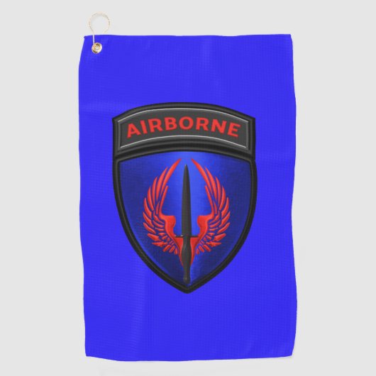 Serviette De Golf 160e Régiment d'aviation des opérations spéciales (Devant)