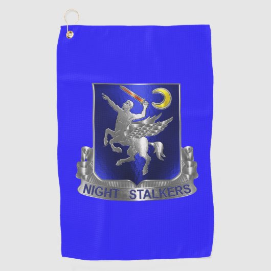Serviette De Golf 160e Régiment d'aviation des opérations spéciales (Devant)