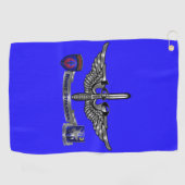 Serviette De Golf 160e Régiment d'aviation des opérations spéciales  (Horizontal)