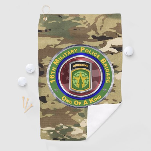 Serviette De Golf 16e brigade de police militaire (En situation)