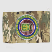 Serviette De Golf 16e brigade de police militaire (Horizontal)
