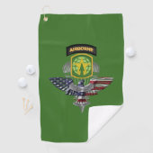 Serviette De Golf 16e brigade de police militaire (AIRBORNE) (En situation)