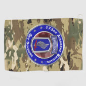 Serviette De Golf 173e brigade aéroportée  (Horizontal)