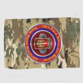 Serviette De Golf 18e brigade d'artillerie de campagne (Horizontal)