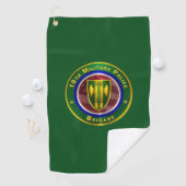 Serviette De Golf 18e brigade de police militaire (En situation)