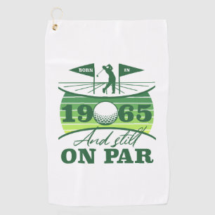 Serviette De Golf 1965 60e anniversaire Humour de golf
