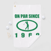 Serviette De Golf 1969 50e anniversaire pour les golfeurs (En situation)