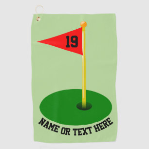 Serviette De Golf 19ème Trouez votre texte