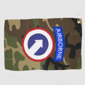 Serviette De Golf 1er Commandement de soutien du corps d'armée COSCO (Horizontal)