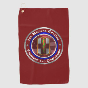 Serviette De Golf 1re brigade Médicale