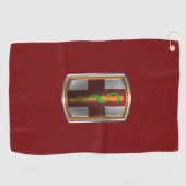 Serviette De Golf 1re brigade médicale (Horizontal)
