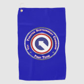 Serviette De Golf 1re commande de développement du théâtre (Devant)