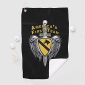 Serviette De Golf 1re division de cavalerie (En situation)