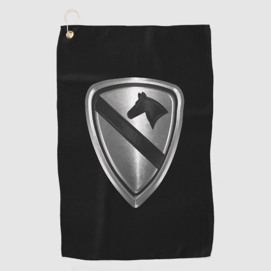 Serviette De Golf 1re division de cavalerie (Devant)