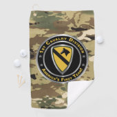 Serviette De Golf 1re division de cavalerie (En situation)