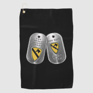 Serviette De Golf 1re division de cavalerie