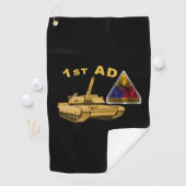 Serviette De Golf 1re division de cavalerie (En situation)