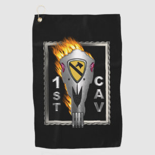 Serviette De Golf 1re division de cavalerie  