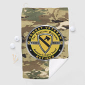 Serviette De Golf 1re division de cavalerie (En situation)
