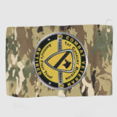 Serviette De Golf 1re division de cavalerie (Horizontal)