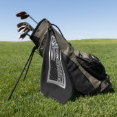 Serviette De Golf 1re division de cavalerie Ancien combattant de l'A (Vert)