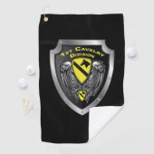 Serviette De Golf 1re division de cavalerie « First Team » (En situation)