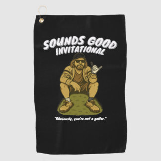Serviette De Golf 2025 Sounds Good Invitational Shirt
