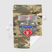 Serviette De Golf 20e Brigade du Génie Airportée (En situation)